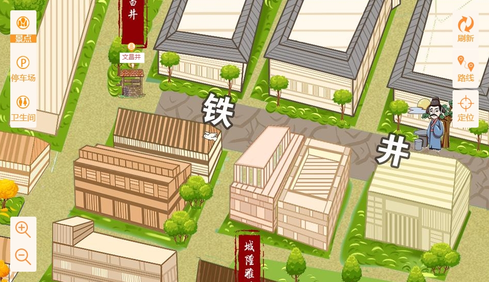 裕民智慧景区：手绘地图与语音导览的完美融合